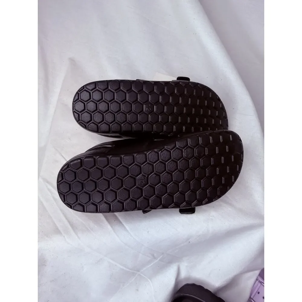 Cat & Jack Toddler Ade Blown EVA Sandals, 12T, NWT